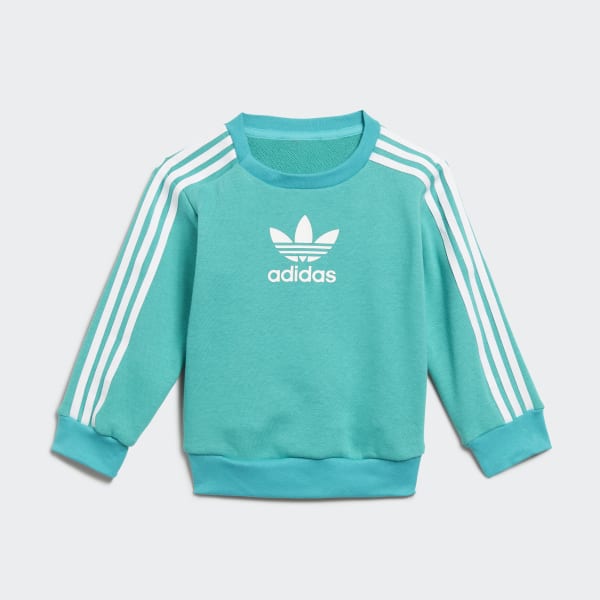 turquoise adidas sweatshirt