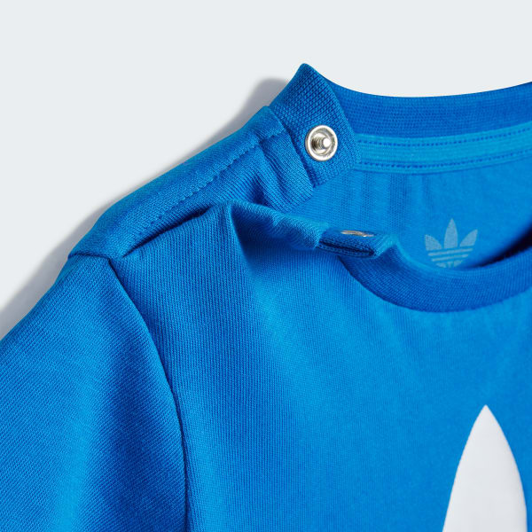 Blue Gift Set Jumpsuit and Beanie