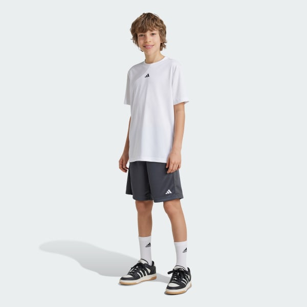 grijs Train Essentials Logo Regular Fit Short Kids