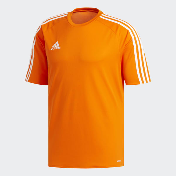 camisa laranja adidas