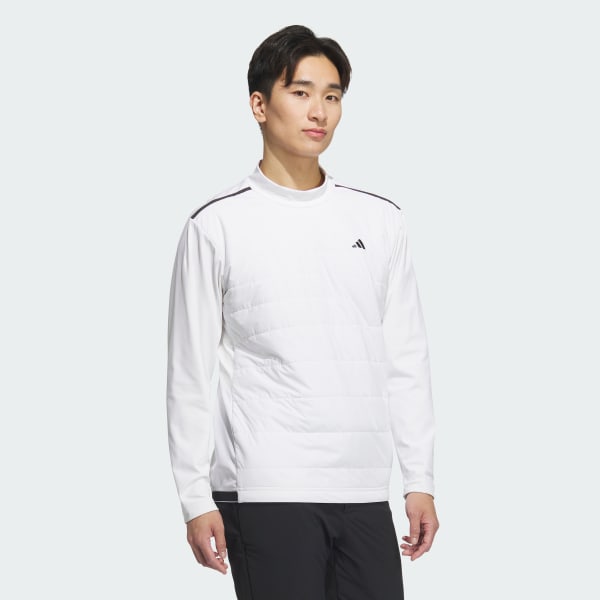 ホワイト 【ゴルフ】AZ FROSTGUARD WARMキルトLSモックネットシャツ