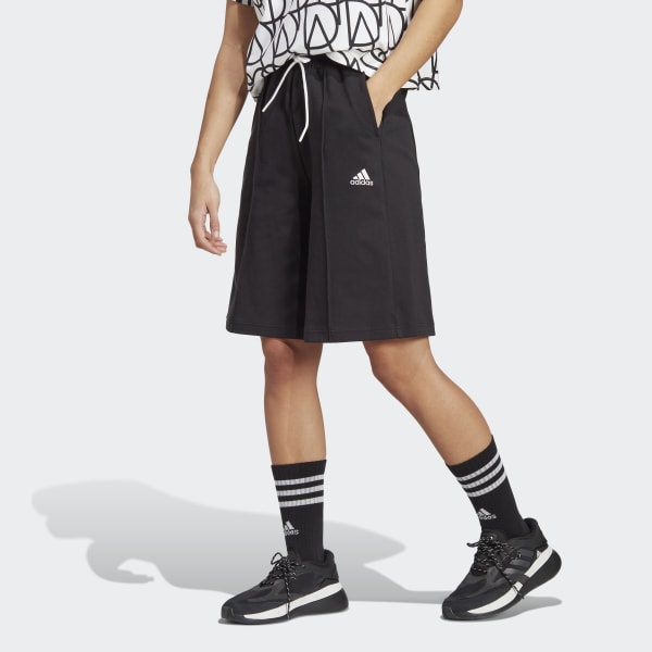 cerná Kalhotová sukně adidas Allover Graphic