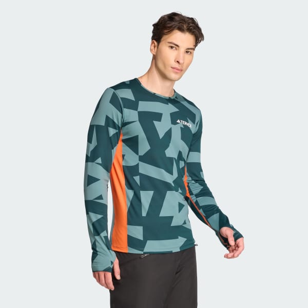 Zielony Koszulka z długim rękawem Multi Synthetic Base Layer