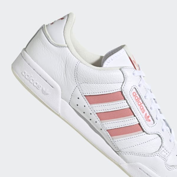 All white discount adidas continental 80