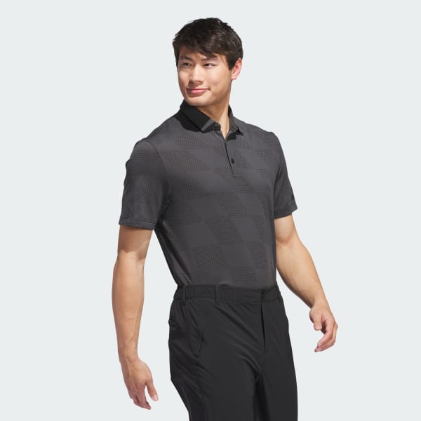 Black Ultimate365 Textured Polo Shirt