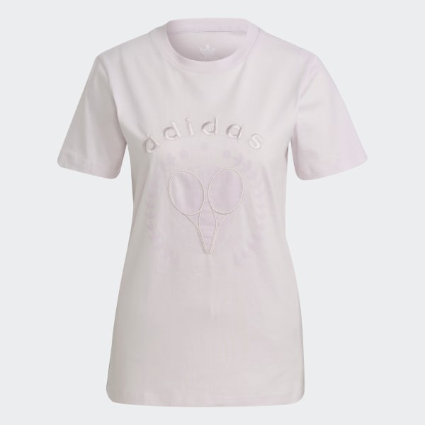 Rosa T-shirt Tennis Luxe Graphic