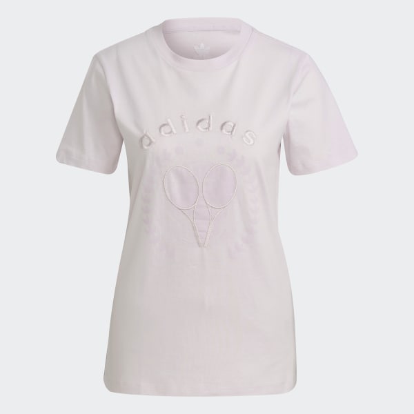 Roze Tennis Luxe Graphic T-shirt