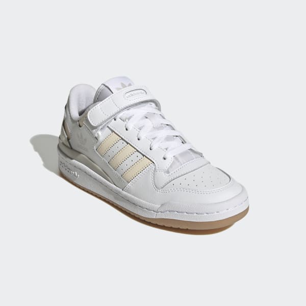 White Forum Low Shoes
