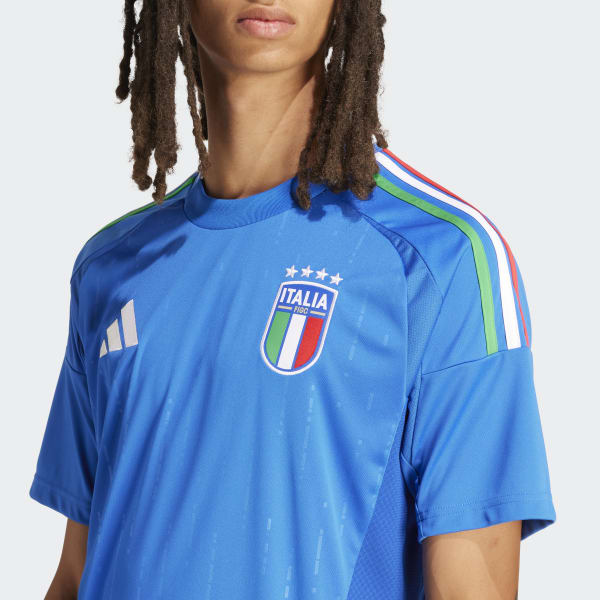 adidas イタリア代表 BARELLA シャツ 日本サイズXL Italy_24_Home_Jersey_Blue_IN06