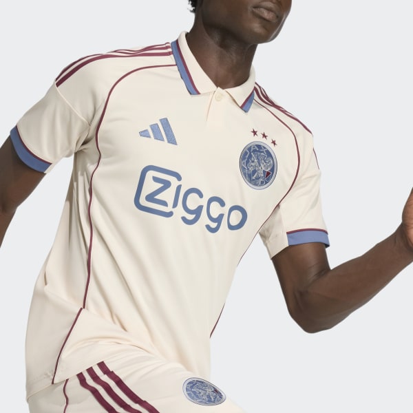 adidas Ajax Amsterdam 25/26 Third Jersey - Beige | Free Shipping