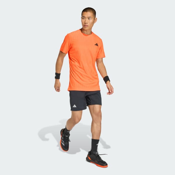 Laranja CAMISETA TENNIS CLIMACOOL+ AIRCHILL FREELIFT