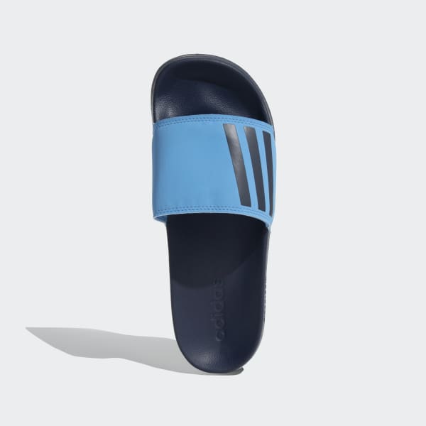 Adidas blue slippers online