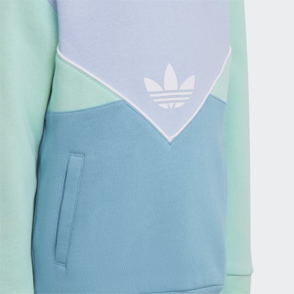 Blue Adicolor Hoodie Set