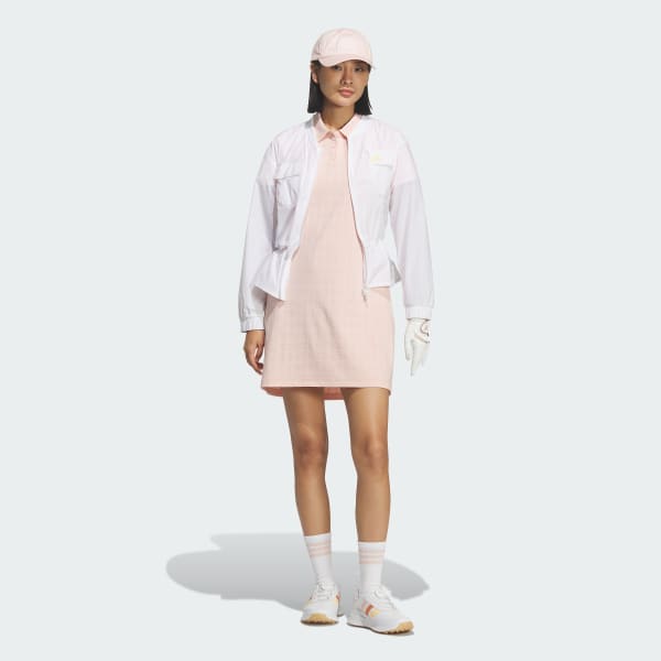 ホワイト 防風性フルジップ軽量ジャケット