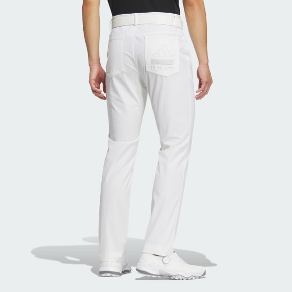 Putih Celana Panjang Twill Golf