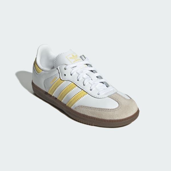 White Samba OG Shoes Kids