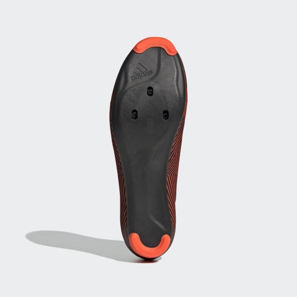 Rojo Calzado de Ciclismo de Ruta