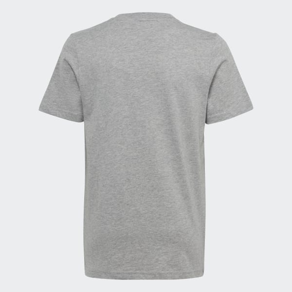 Gris Playera Essentials Big Logo Algodón