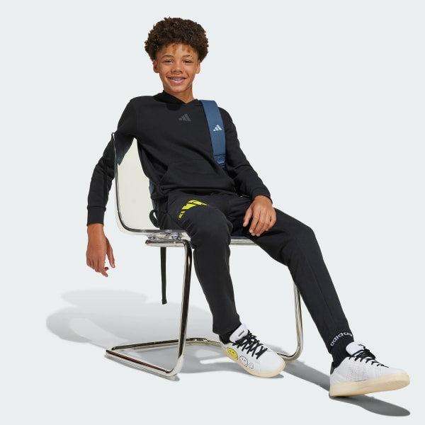 Negro Pantalón adidas x Smileyworld Niños