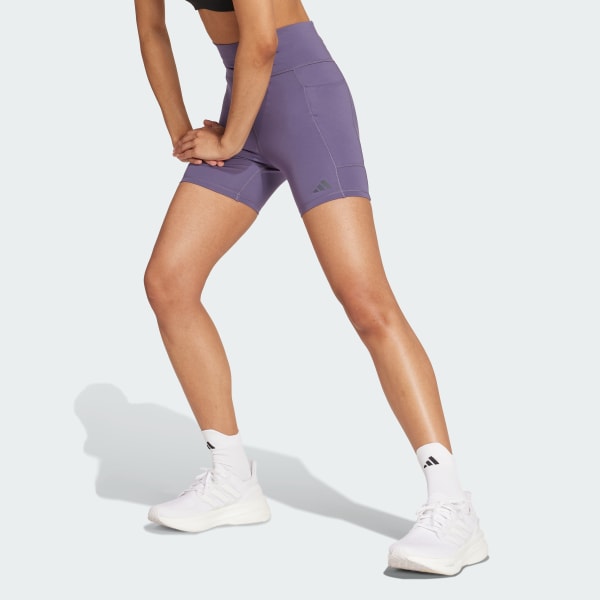 Lila Own the Run Short Tights