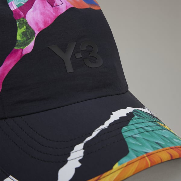 Black Y-3 러닝 캡