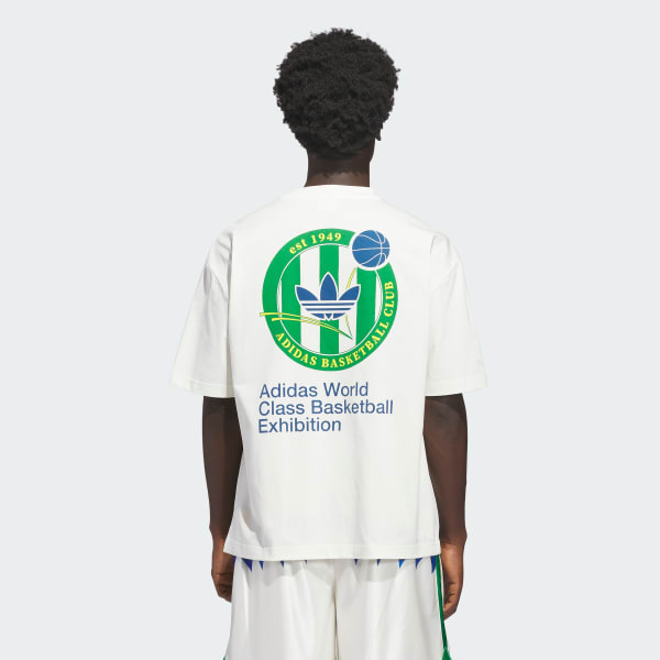 Hvid Originals Basketball Crest-T-shirt
