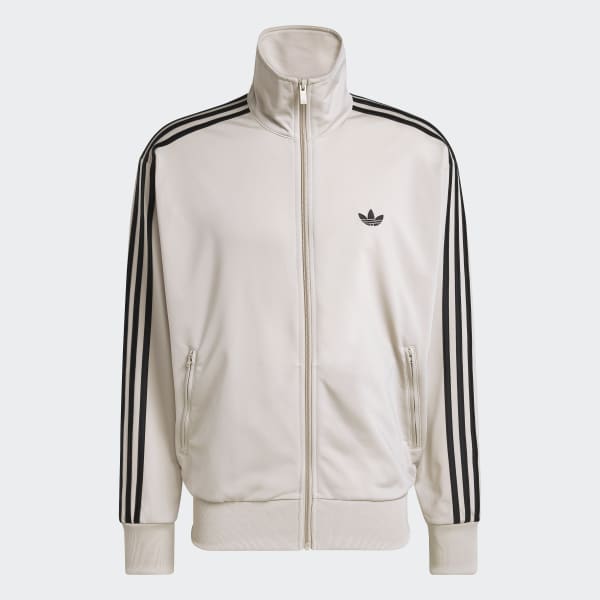 adidas FIREBIRD TRACK TOP - Beige | Free Shipping with adiClub