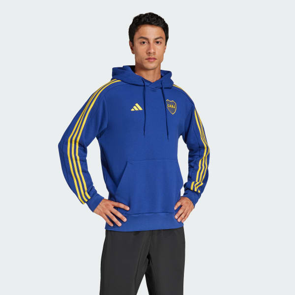 Azul Buzo con Capucha Boca Juniors DNA