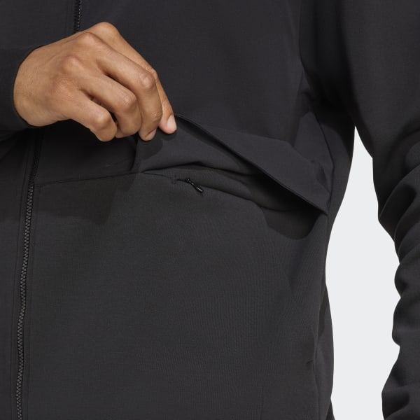 アディダス オールブラックス アンセムジャケット - ブラック