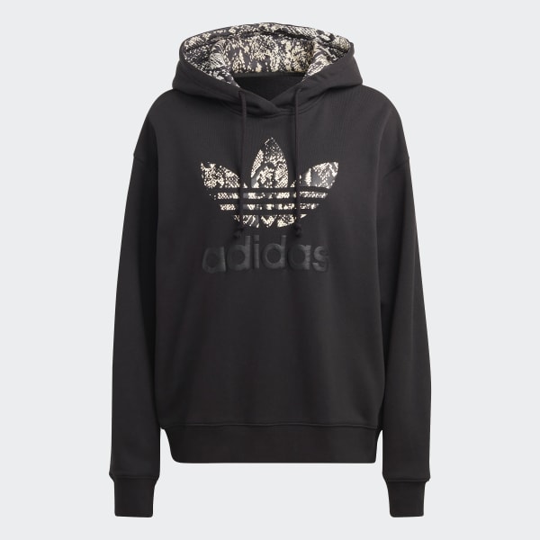 Adidas blackbird rose hoodie top