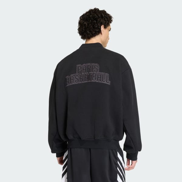 Sort Paris Basketball jakke