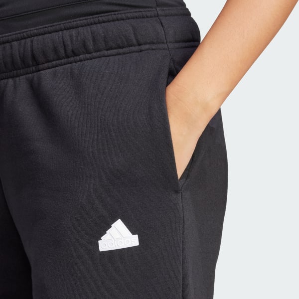 Adidas training id terry joggers sales in black