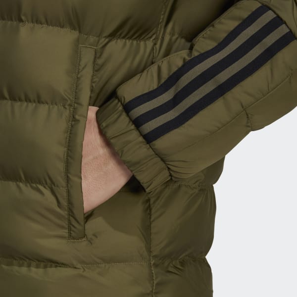 Gron Itavic 3-Stripes Midweight Hooded jakke