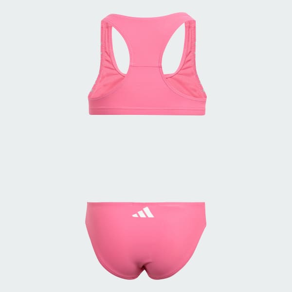 Rosa Glitter Bikini Sett