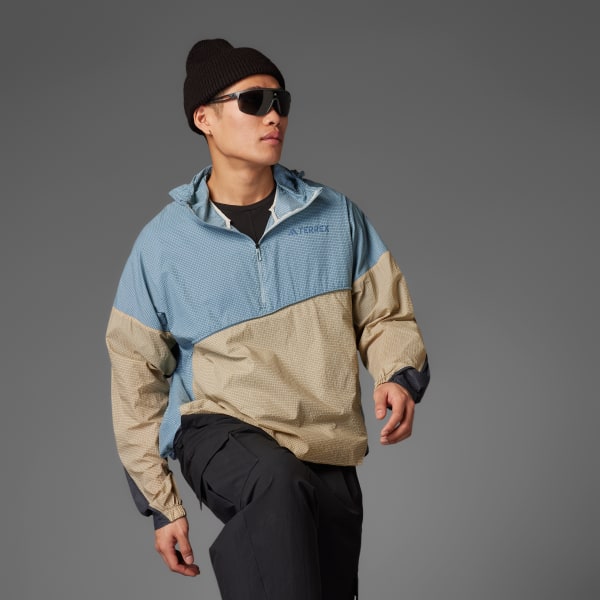 Grigio Anorak Terrex Xploric Wind