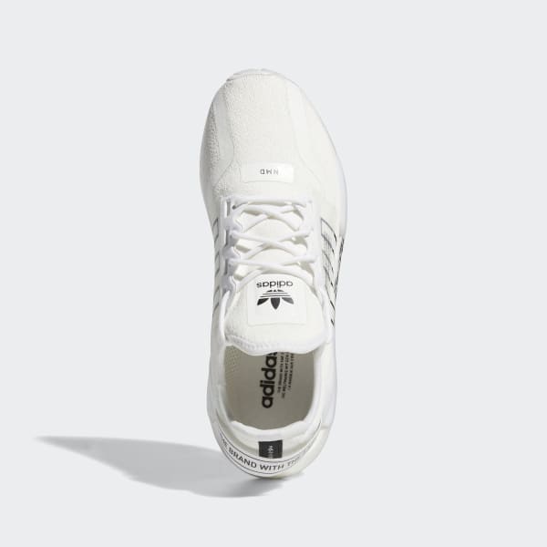 White nmd r1 adidas top