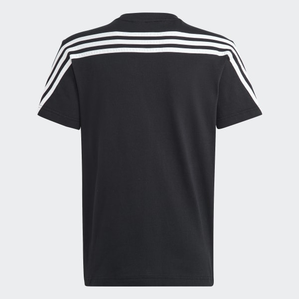 Black Future Icons 3-Stripes Tee