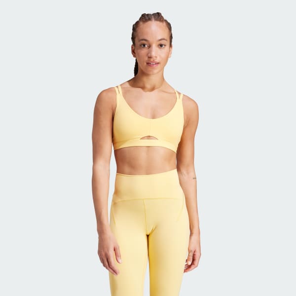 Yellow All Me Luxe Light-Support Bra