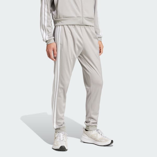 Grey Mélange Tricot Track Pants