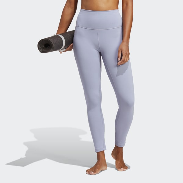 adidas Yoga Essentials Printed 7/8 Leggings - Blue