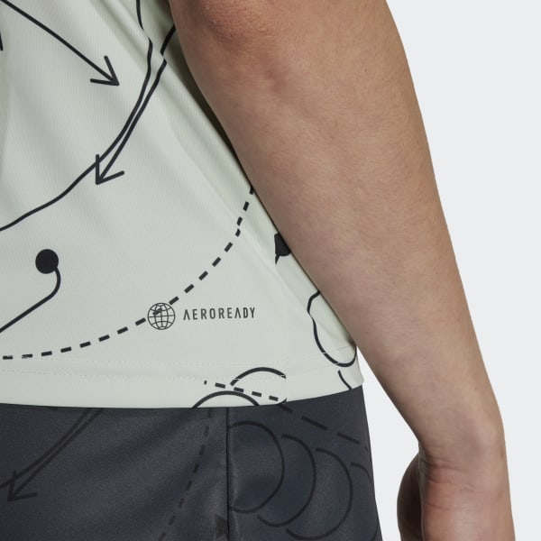 Gron Club Tennis Graphic Tank Top CD777