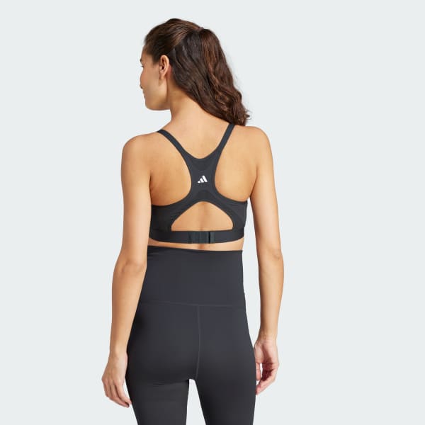 Zwart Powerimpact Medium-Support Voedingsbeha