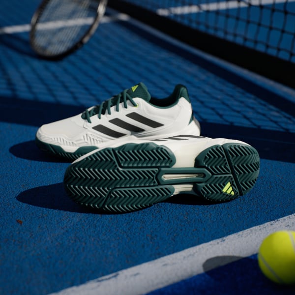 blanc Chaussure de tennis Courtjam Control 3