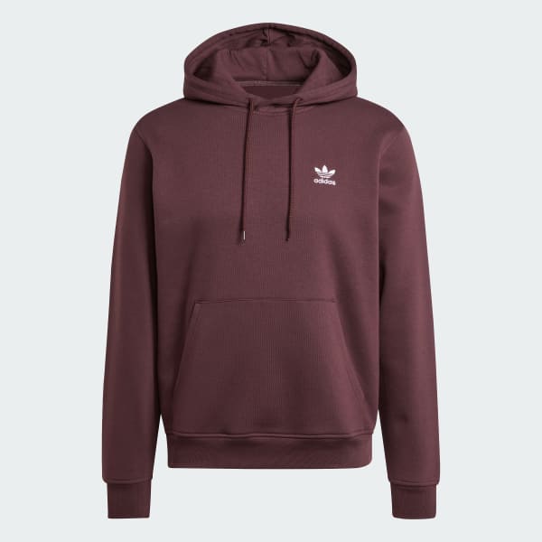 adidas Trefoil Essentials Hoodie Brown Free Shipping with adiClub adidas US