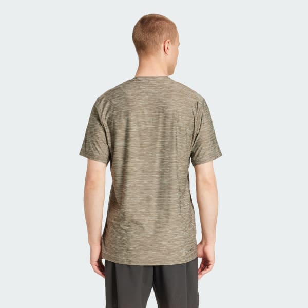 Green Train Essentials Stretch Training Tee