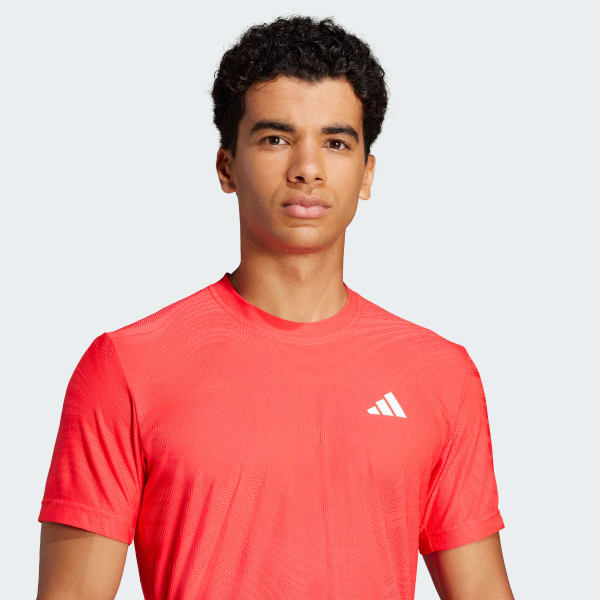 みや Camiseta Tennis Pro Climacool+ FreeLift - Vermelho adidas | adidas
