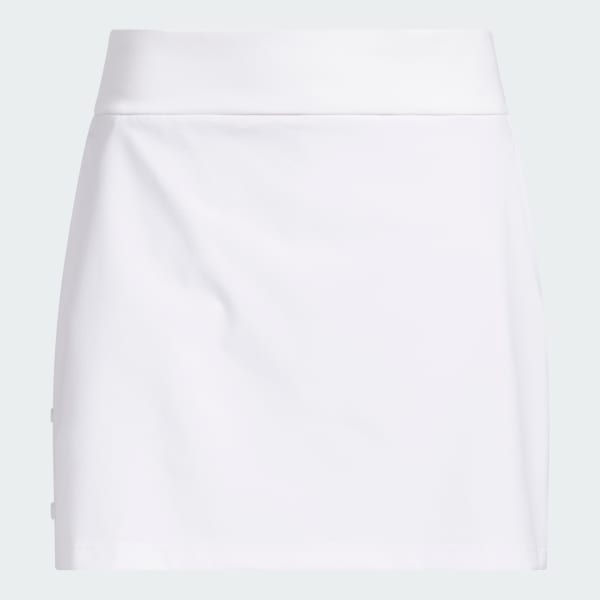 Beyaz Beyond The Course Yan Çıtçıtlı Twistweave Skort