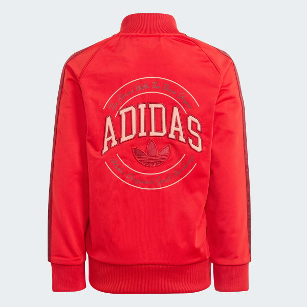 adidas VRCT SST Track Suit Red Free Shipping with adiClub adidas Canada