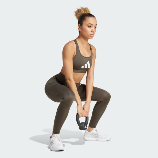 Green Powerreact Graphic Bra