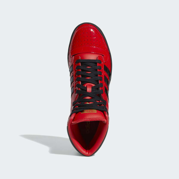 red patent leather top ten adidas